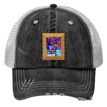 Discover Purple Framed Bourbon Street Lamp Post Trucker Hats