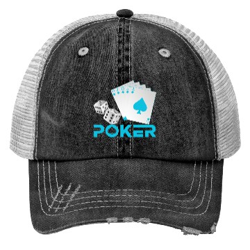 Discover Poker Trucker Hats