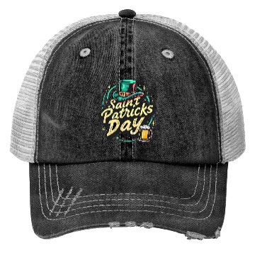 Discover Saint Patrick`s Day Beer Trucker Hats