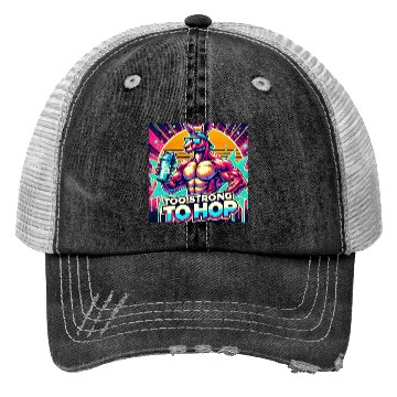 Discover Retro Muscle Kangaroo Trucker Hats
