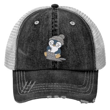 Discover Sewing Penguin Crafting Fun Trucker Hats