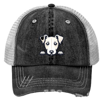 Discover Jack Russell Terrier JRT Sweet Face Trucker Hats