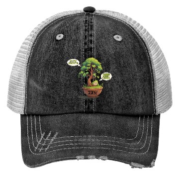 Discover Slow growth, deep chill Trucker Hats