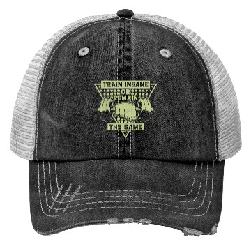 Discover Train Insane Or Remain The Same Trucker Hats