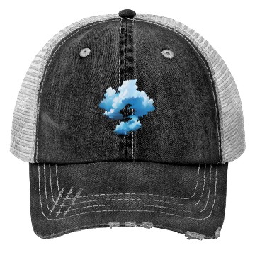 Discover Blue Storm Clouds Trucker Hats