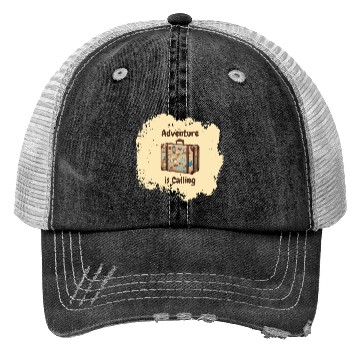 Discover Adventure is Calling Trucker Hats