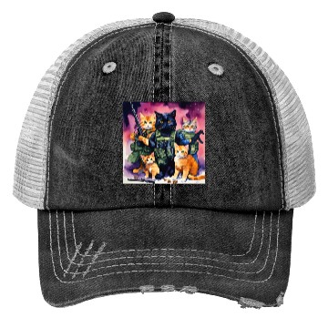 Discover Help Protect Us.... We Are Pets Trucker Hats