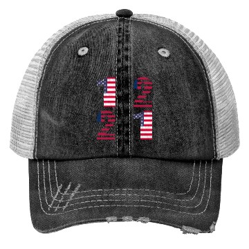 Discover 12 21 American Flag Numbers Trucker Hats