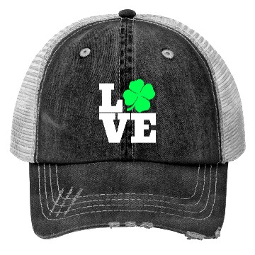 Discover LOVE w Clover Trucker Hats