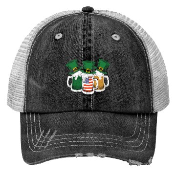 Discover Irish Beer Ireland St Patricks Day Drinking Party Trucker Hats