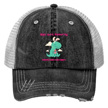 Discover Egg Hunt Securiety Protecting the Candy Trucker Hats