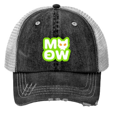 Discover Meow Vibes Trucker Hats