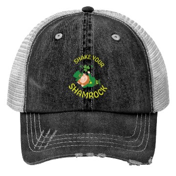 Discover shake your shamrock Trucker Hats
