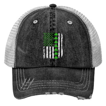 Discover American Flag ‎Saint Patrick's Day Trucker Hats