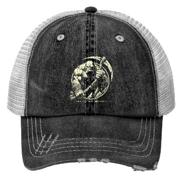 Discover Mountains Protectors Bigfoot Trucker Hats