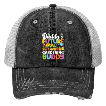 Discover Plant Lover Gardening Toddler Trucker Hats