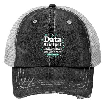 Discover Data Analyst Big Data Specialist Business Trucker Hats