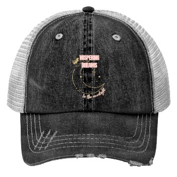 Discover Wispering Dreams Moon Fairy Trucker Hats