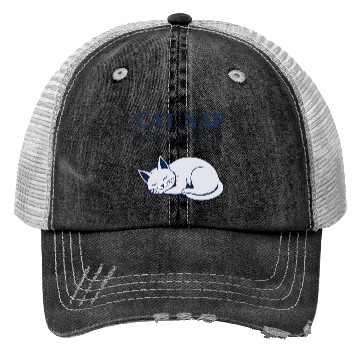 Discover Catnap Connoisseur Trucker Hats