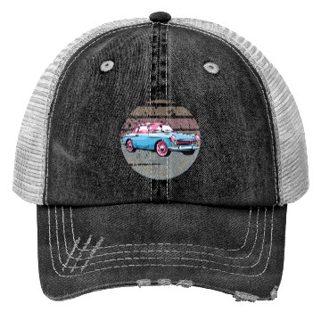 Discover “Ride the Retro Vibes – Cruise Through Nostalgia” Trucker Hats