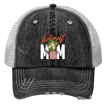 Discover Plant Lover Gardening Plant Mom Trucker Hats