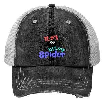 Discover The Itsy Bitsy Spider – Whimsical Nursery Rhyme Trucker Hats