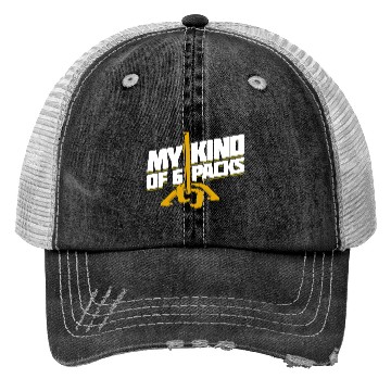 Discover Horseshoe Pitching Trucker Hats