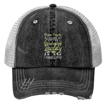 Discover Plant Lover Gardening Husband Wife Trucker Hats