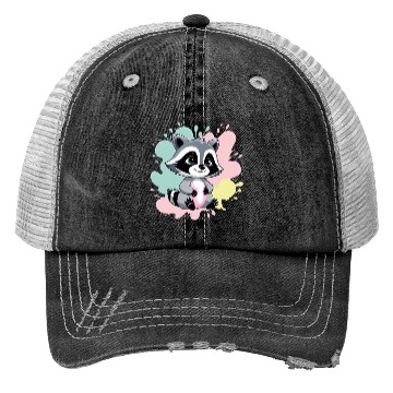 Discover Bambino! - Baby Raccoon Trucker Hats