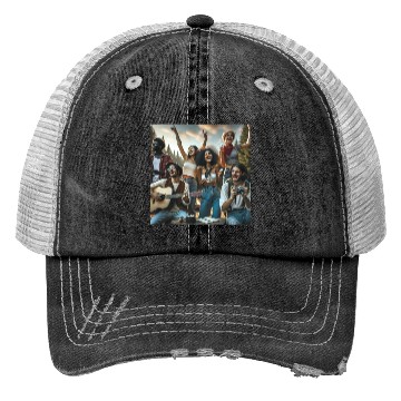 Discover B young and wild Trucker Hats