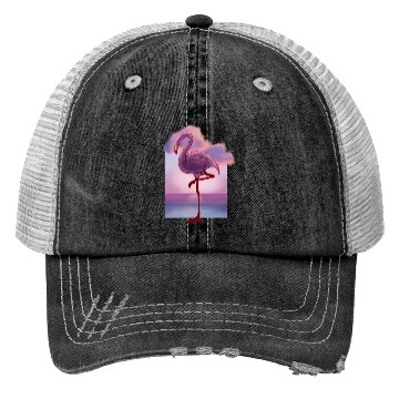 Discover flamingo Trucker Hats