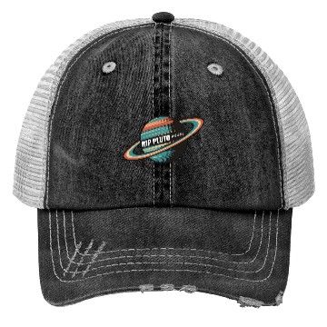 Discover RIP Pluto Trucker Hats