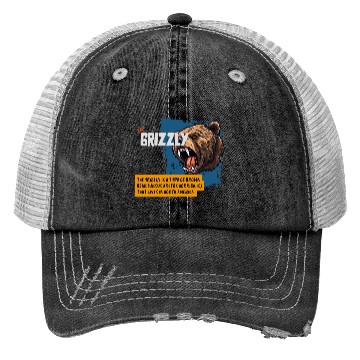 Discover grizzly Trucker Hats
