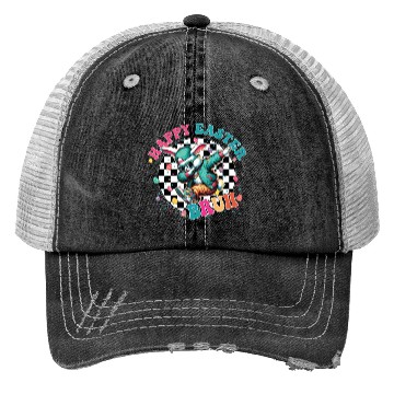 Discover Hip-Hop Easter Bunny Vibes Trucker Hats
