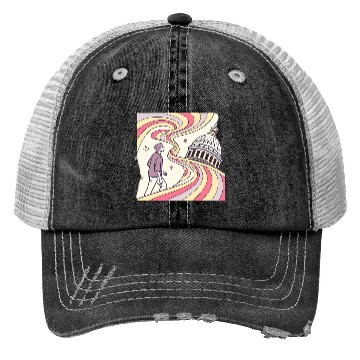 Discover Dreamwave Illusion – Surreal AI Art Trucker Hats