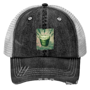 Discover POWERED BY MATCHA - JAPAN THEME Trucker Hats