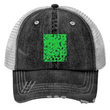 Discover Lucky Shamrock Hearts – St. Patrick’s Day Green Trucker Hats