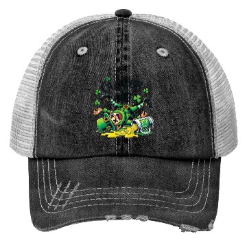Discover clover and out St. Patrick's Day Trucker Hats