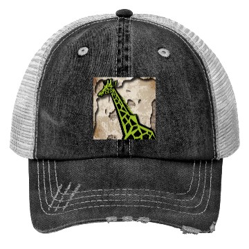 Discover Stylized giraffe Trucker Hats