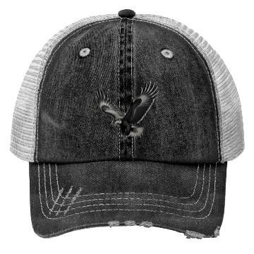 Discover us eagle Trucker Hats