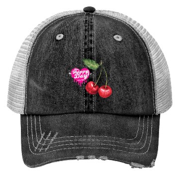 Discover Happy Cherry Day Trucker Hats