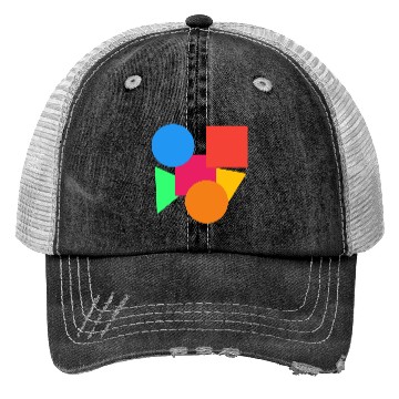 Discover Abstract Harmony Trucker Hats