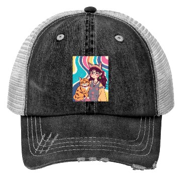 Discover CAT MOM Trucker Hats