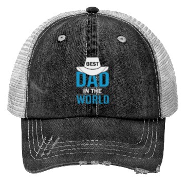 Discover Best Dad in the World Trucker Hats