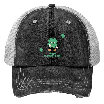 Discover Happy St. Patrick's Day Trucker Hats