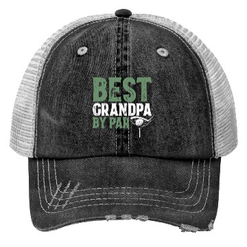 Discover Best Papa By Par Gift For Dad Father's Day Trucker Hats