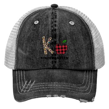 Discover K Is For Kindergarten Teacher Back To School Trucker Hats