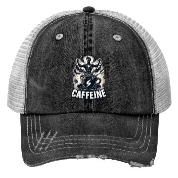 Discover Caffeine Beast Trucker Hats