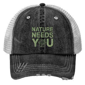 Discover Nature Needs You Earth Day Trucker Hats