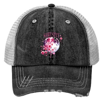 Discover Springtime Serenity - Spring Design Trucker Hats